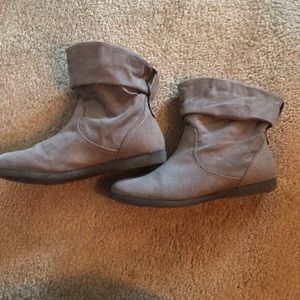 Suede Booties